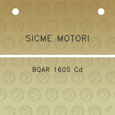 sicme-motori-bqar-160s-cd