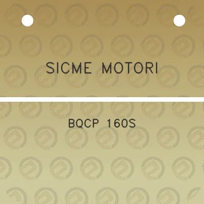 sicme-motori-bqcp-160s