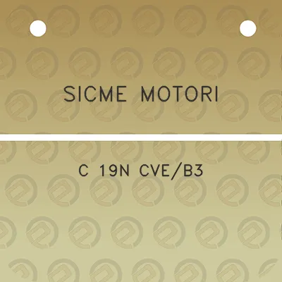 sicme-motori-c-19n-cveb3