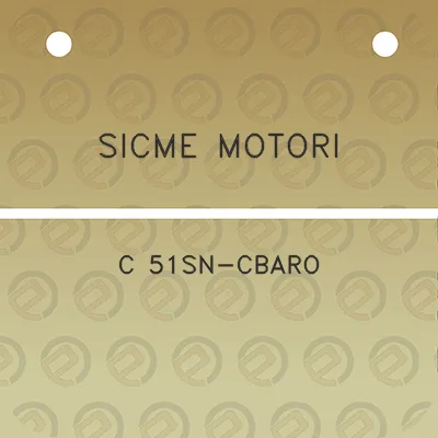 sicme-motori-c-51sn-cbaro