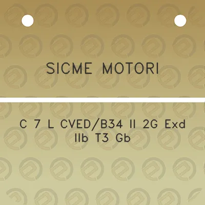 sicme-motori-c-7-l-cvedb34-ii-2g-exd-iib-t3-gb