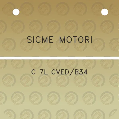 sicme-motori-c-7l-cvedb34