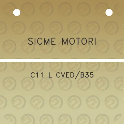 sicme-motori-c11-l-cvedb35