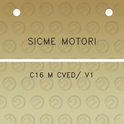 sicme-motori-c16-m-cved-v1