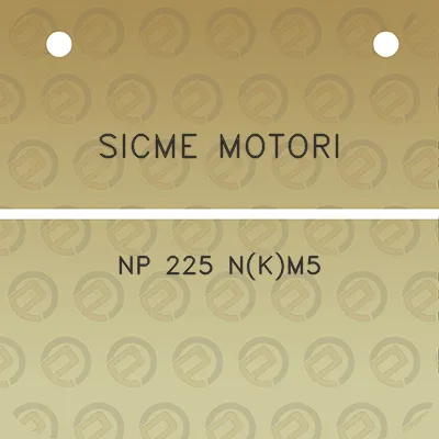 sicme-motori-np-225-nkm5