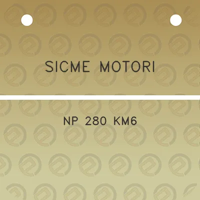 sicme-motori-np-280-km6