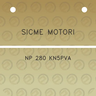 sicme-motori-np-280-kn5pva