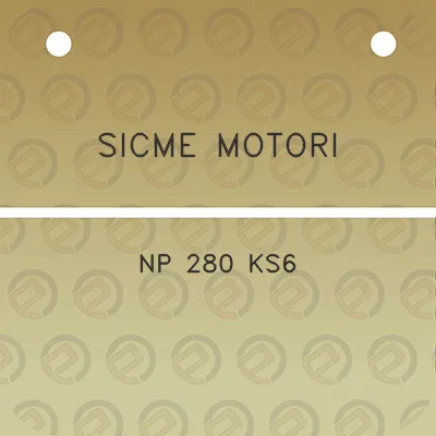 sicme-motori-np-280-ks6