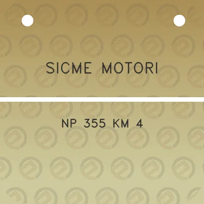 sicme-motori-np-355-km-4