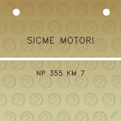 sicme-motori-np-355-km-7