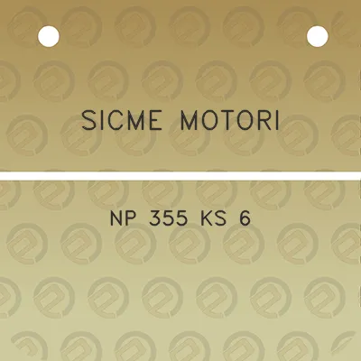 sicme-motori-np-355-ks-6