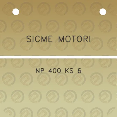 sicme-motori-np-400-ks-6