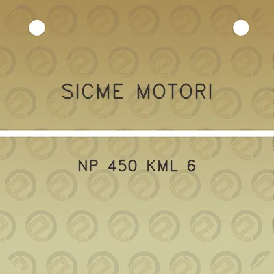 sicme-motori-np-450-kml-6