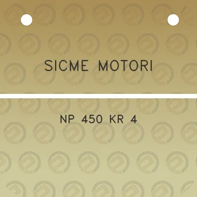 sicme-motori-np-450-kr-4