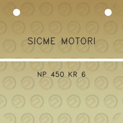 sicme-motori-np-450-kr-6