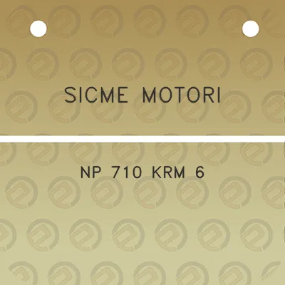 sicme-motori-np-710-krm-6