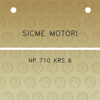 sicme-motori-np-710-krs-6