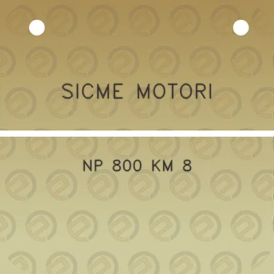 sicme-motori-np-800-km-8