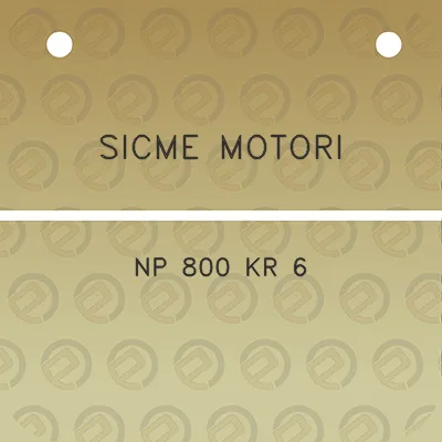 sicme-motori-np-800-kr-6