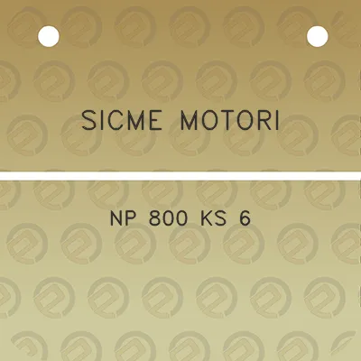 sicme-motori-np-800-ks-6