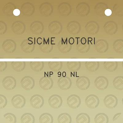 sicme-motori-np-90-nl