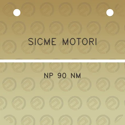 sicme-motori-np-90-nm