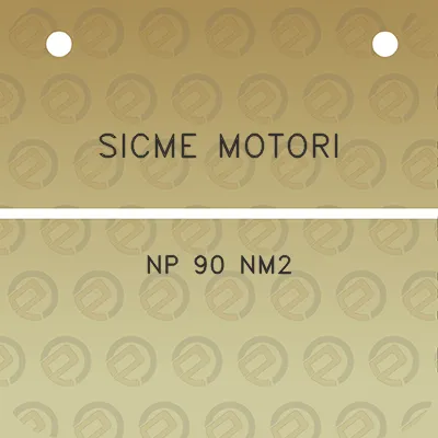 sicme-motori-np-90-nm2