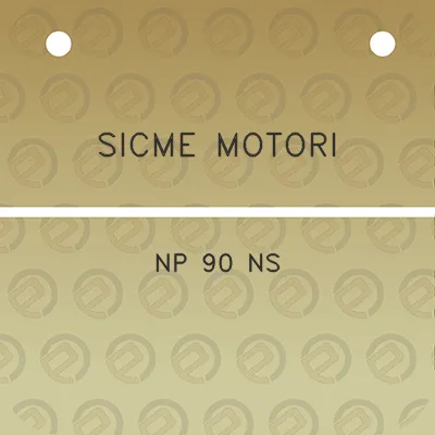 sicme-motori-np-90-ns