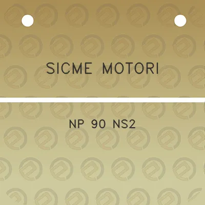 sicme-motori-np-90-ns2