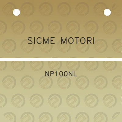 sicme-motori-np100nl