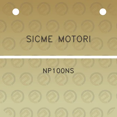 sicme-motori-np100ns