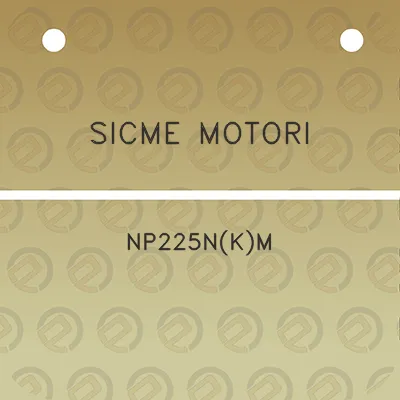 sicme-motori-np225nkm