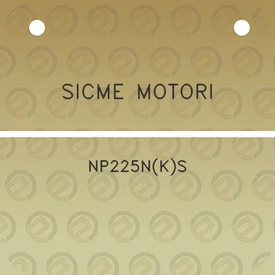 sicme-motori-np225nks