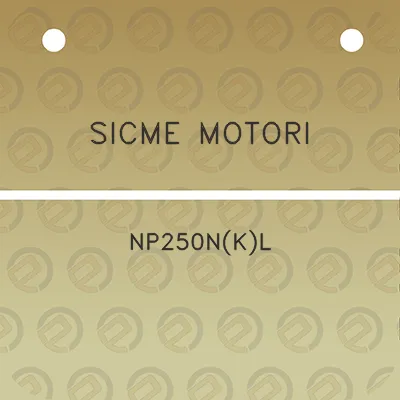 sicme-motori-np250nkl