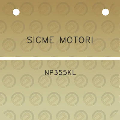 sicme-motori-np355kl