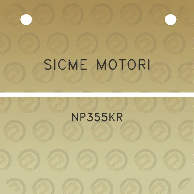 sicme-motori-np355kr