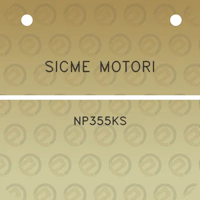 sicme-motori-np355ks