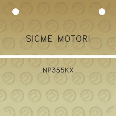 sicme-motori-np355kx