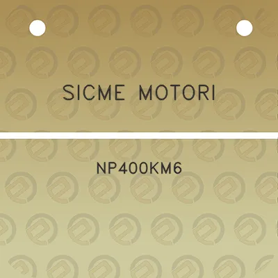 sicme-motori-np400km6