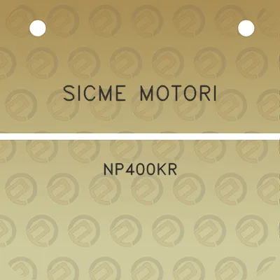 sicme-motori-np400kr