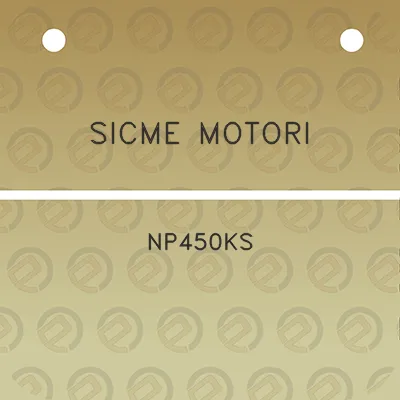 sicme-motori-np450ks