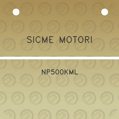 sicme-motori-np500kml