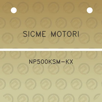 sicme-motori-np500ksm-kx