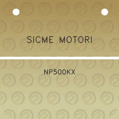 sicme-motori-np500kx