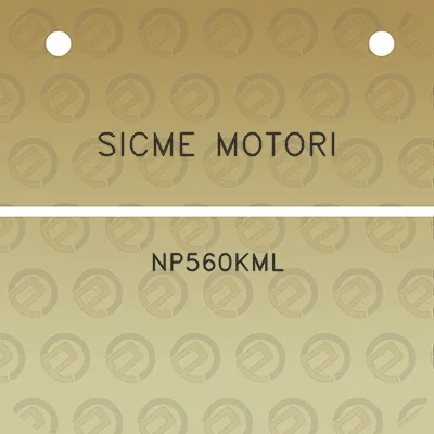 sicme-motori-np560kml