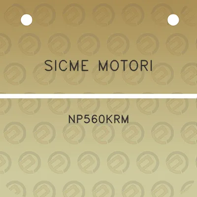 sicme-motori-np560krm