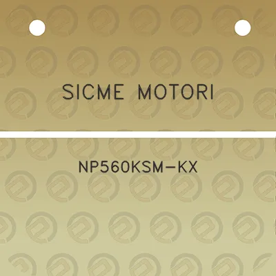 sicme-motori-np560ksm-kx