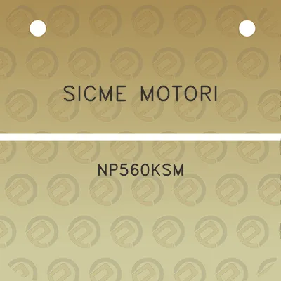 sicme-motori-np560ksm