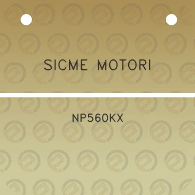 sicme-motori-np560kx