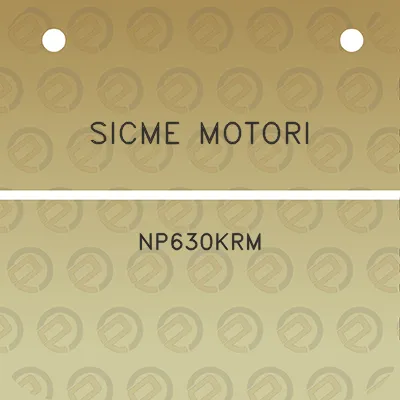 sicme-motori-np630krm